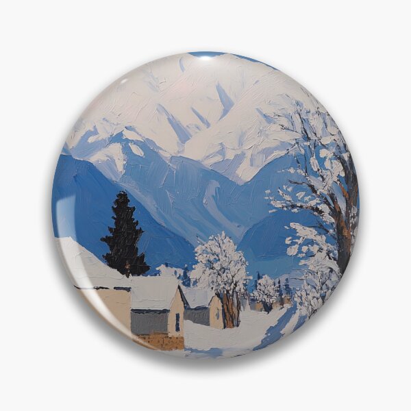 Item preview, Himachal Pradesh | Post-impressionist painting style designed and sold by ComicsFactory.