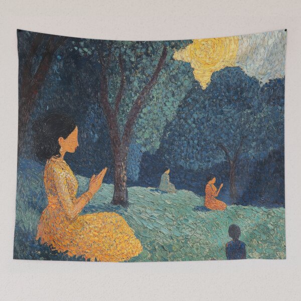 Item preview, Hinduism | Post-impressionist painting style designed and sold by ComicsFactory.