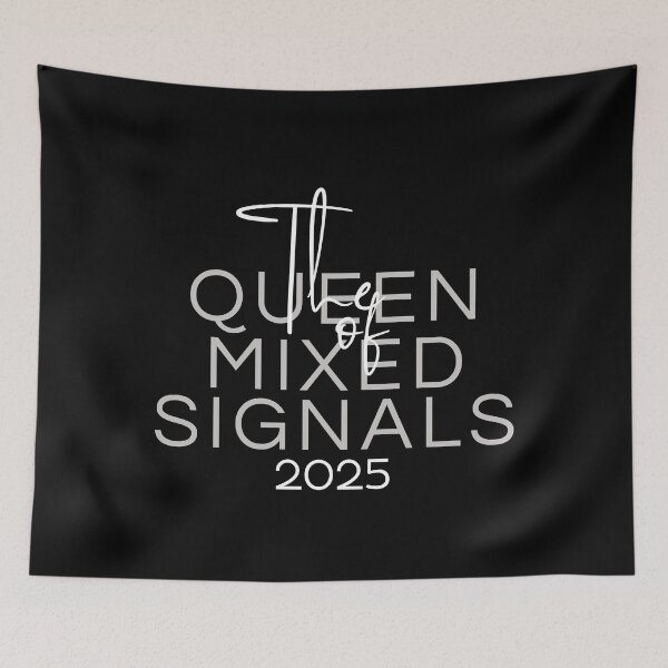 Item preview, The Queen of Mixed Signals designed and sold by nature. electrified..