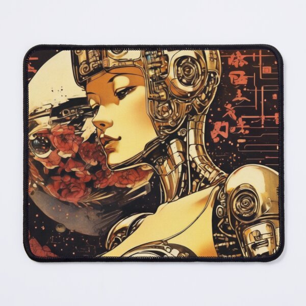 Item preview, Robot Shunga Retro Mid-century Imitation Japanese Erotica #218 designed and sold by NickWhittleArt.