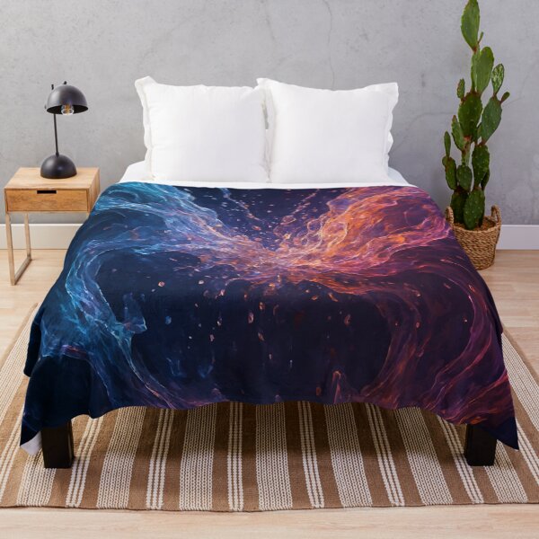 Item preview, Elemental Heart: Fire & Ice Collide designed and sold by AbstractAnom.