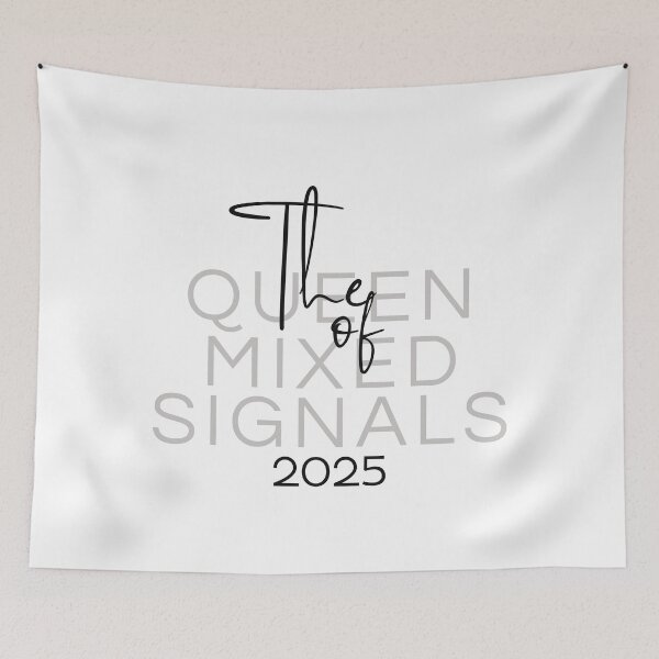 Item preview, The Queen of Mixed Signals designed and sold by nature. electrified..