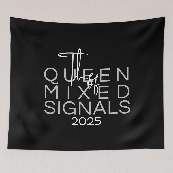 Item preview, The Queen of Mixed Signals designed and sold by nature. electrified..