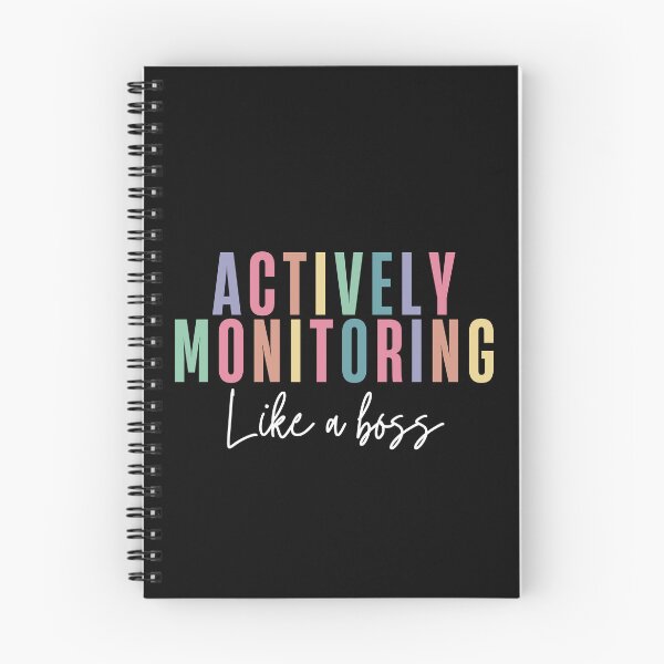 Item preview, Actively Monitoring Like A Boss designed and sold by AniArtPL.