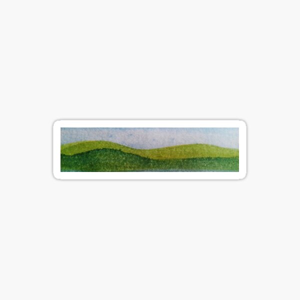 Item preview, Hills watercolour designed and sold by Emma  Amies.