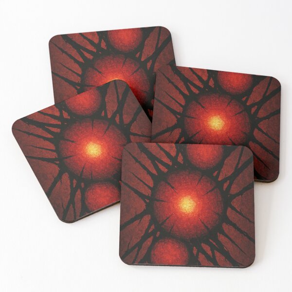 Item preview, Core Containment: Abstract Energy Locked in Red designed and sold by AbstractAnom.