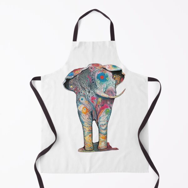 Item preview, Funny elephant butt in splashy paint  designed and sold by CryptoLadyGabi.