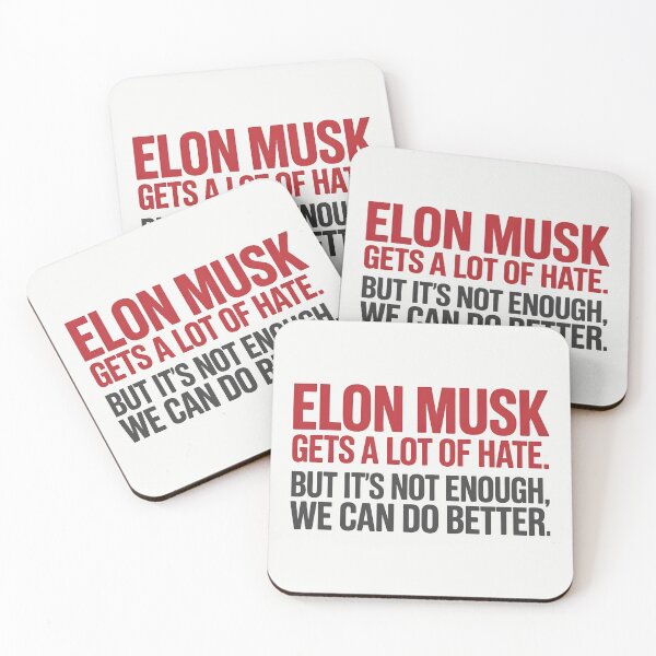 Item preview, Elon Musk Gets A Lot Of Hate But It's Not Enough designed and sold by HowToCanadian.