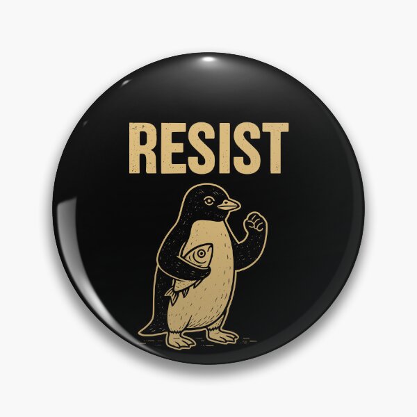 Item preview, Resist Penguin designed and sold by varioarts.