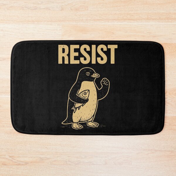 Artikelvorschau, Widerstehen Sie Pinguin entworfen und verkauft von varioarts.