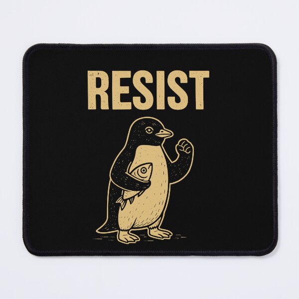 Item preview, Resist Penguin designed and sold by varioarts.