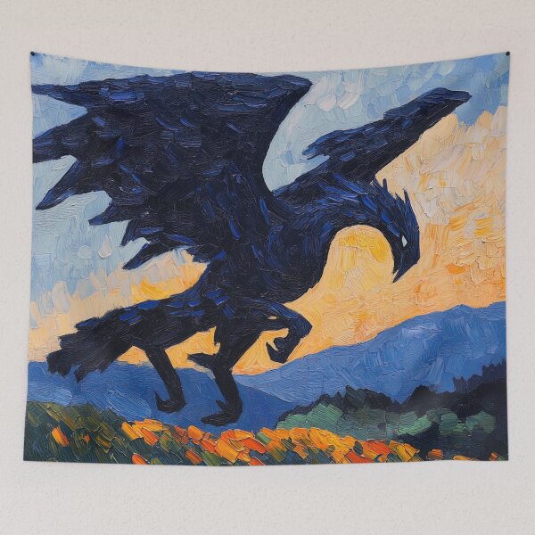 Item preview, Hippogriff | Post-impressionist painting style designed and sold by ComicsFactory.