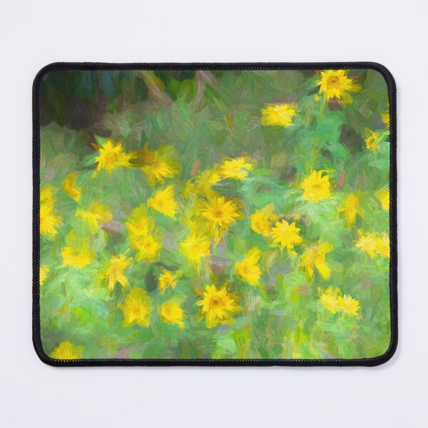 Item preview, Happy Sunflowers Helianthus Abstract X180 designed and sold by RichFrancoCars.