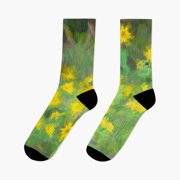 Item preview, Happy Sunflowers Helianthus Abstract X180 designed and sold by RichFrancoCars.