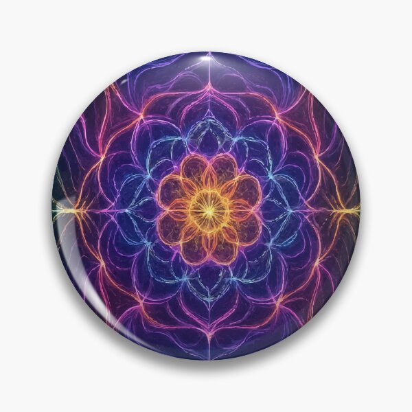 Item preview, Cymatic Bloom: The Sound of Color designed and sold by AbstractAnom.