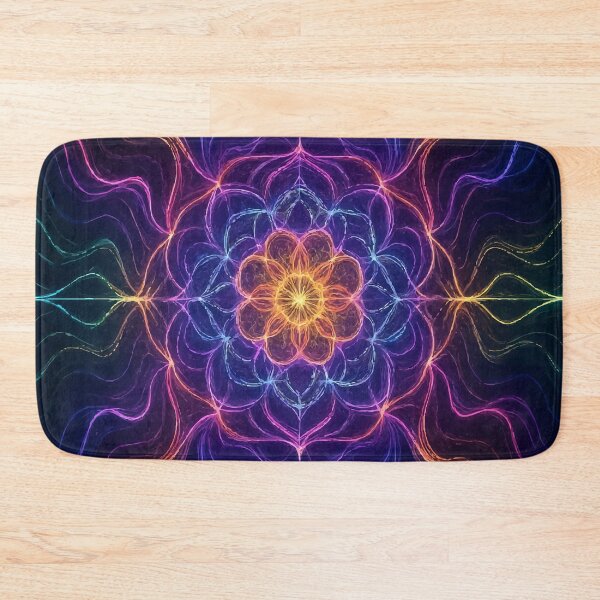 Item preview, Cymatic Bloom: The Sound of Color designed and sold by AbstractAnom.