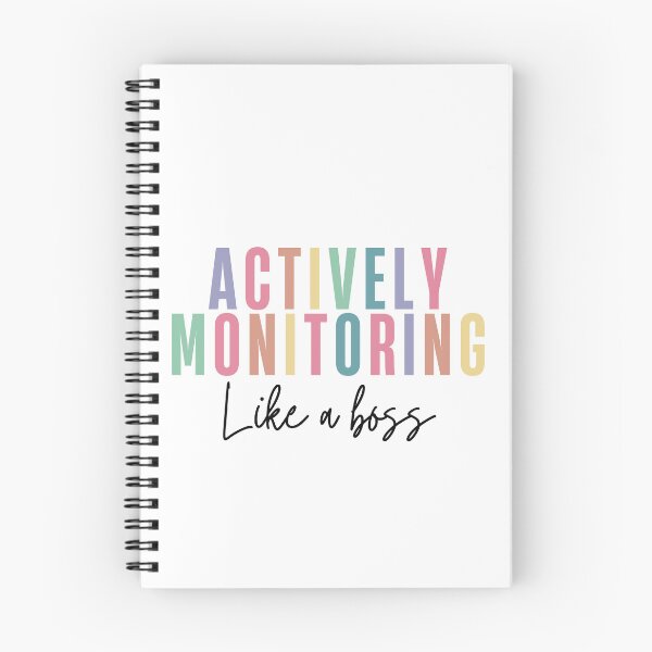 Item preview, Actively Monitoring Like A Boss designed and sold by AniArtPL.