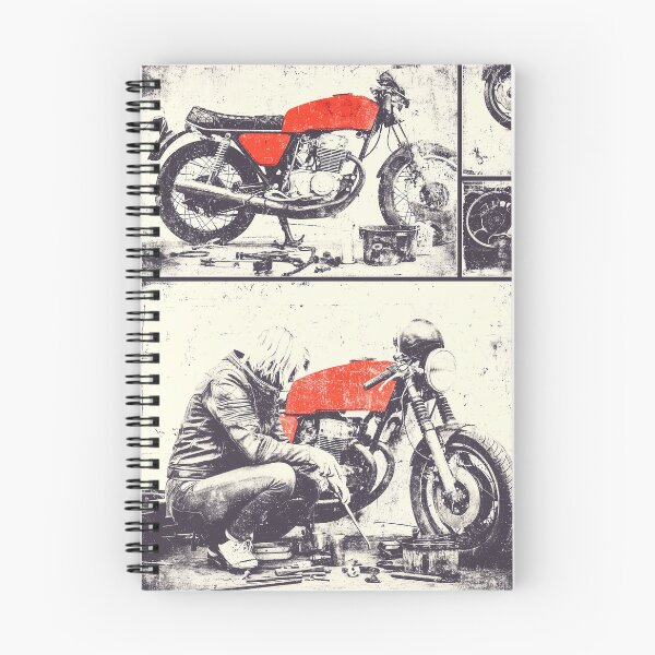Item preview, Red Tank Ritual - Ride. Wrench. Repeat. designed and sold by SteadyRolling.