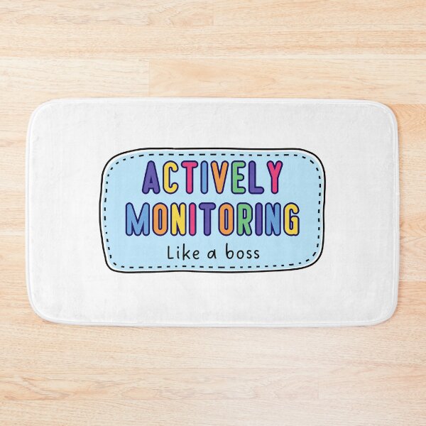 Item preview, Actively Monitoring Like A Boss designed and sold by AniArtPL.