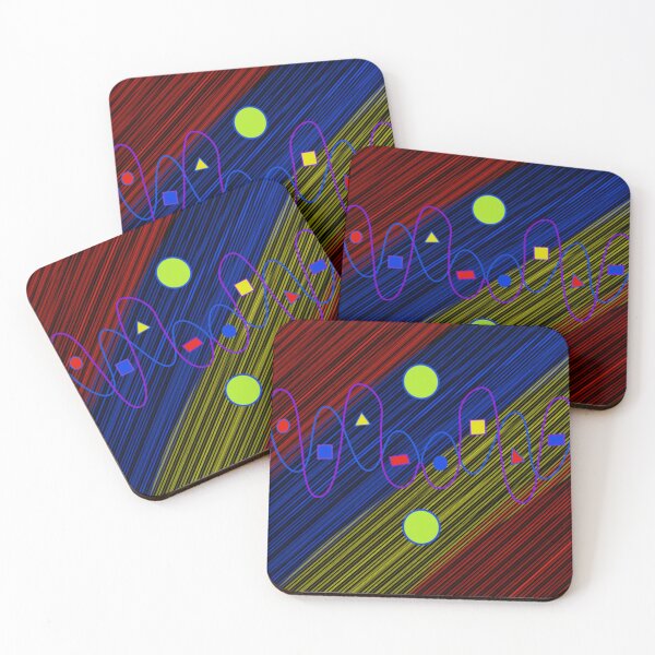 Item preview, Shapes and Colors on Diagonals designed and sold by Hairkrayzee.