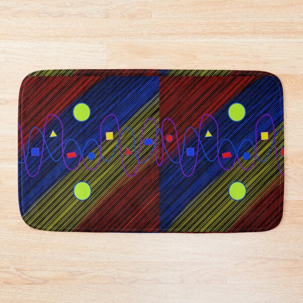Item preview, Shapes and Colors on Diagonals designed and sold by Hairkrayzee.