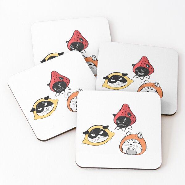 Item preview, Fruit Cats  designed and sold by NguyenKa Art.