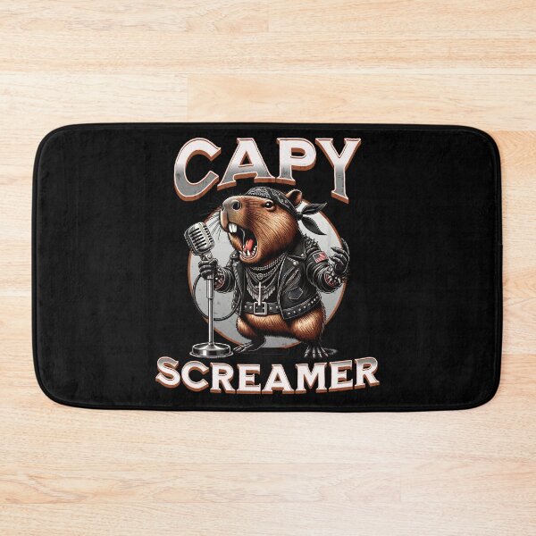 Item preview, Capy Metal Screamer designed and sold by GAZZA DESIGN.