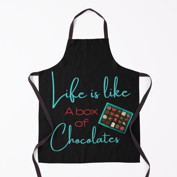 Item preview, Life Is Like a Box of Chocolates Movie Quote T-Shirt – Inspirational Retro Design designed and sold by wiggylyn.