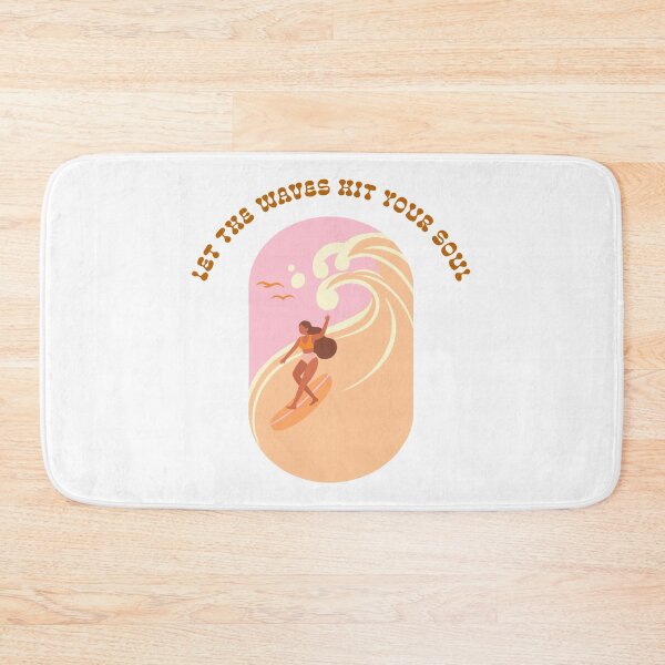 Item preview, Let The Waves Hit Your Soul Tropical Surf designed and sold by SkiesOfBlue5150.