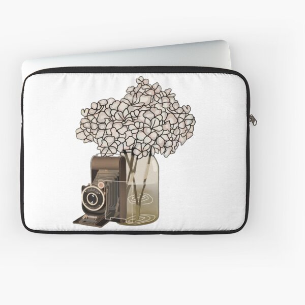 Item preview, Vintage camera with flowers designed and sold by Artistkhg.