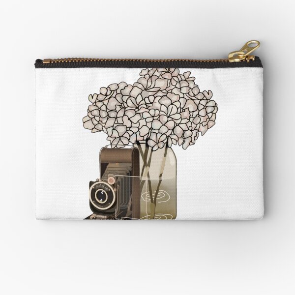 Item preview, Vintage camera with flowers designed and sold by Artistkhg.