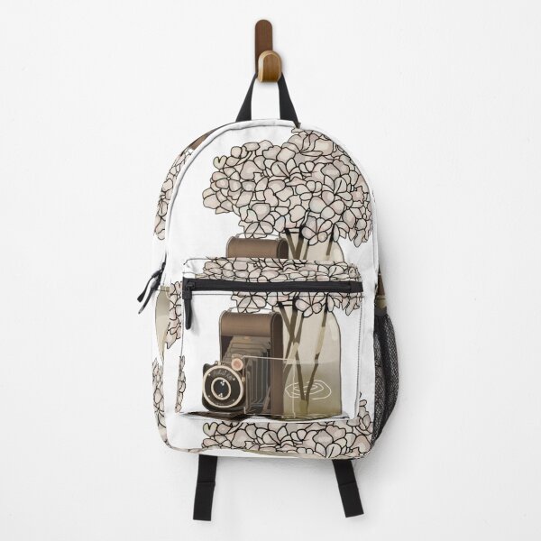 Item preview, Vintage camera with flowers designed and sold by Artistkhg.