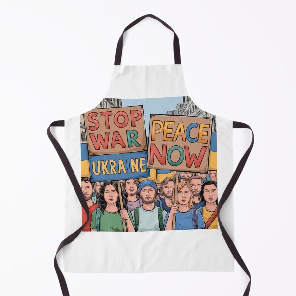 Item preview, Stop War Peace for Ukraine - protest signs designed and sold by OnixDesign.