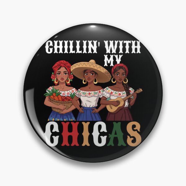 Artikelvorschau, Lustiger Cinco De Mayo Chillen mit meinen Chicas Abhängen mit Mädchen Fiesta Vibes entworfen und verkauft von MotivaChic.