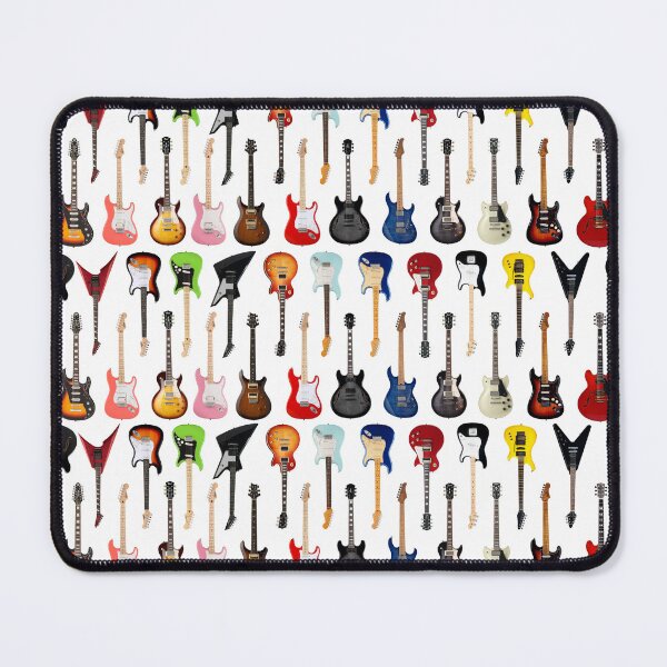 Item preview, Brightly coloured electric guitars designed and sold by Alex Sharp.