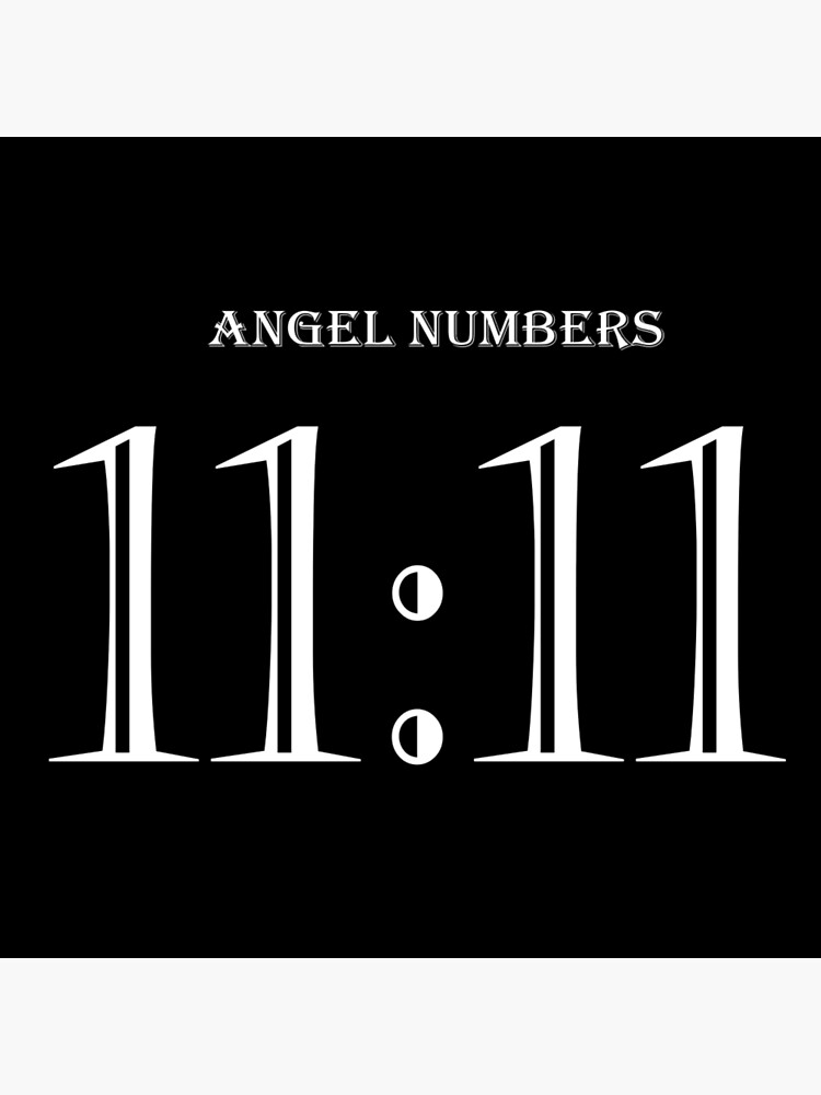 Angel Numbers 1111 Posters for Sale | Redbubble