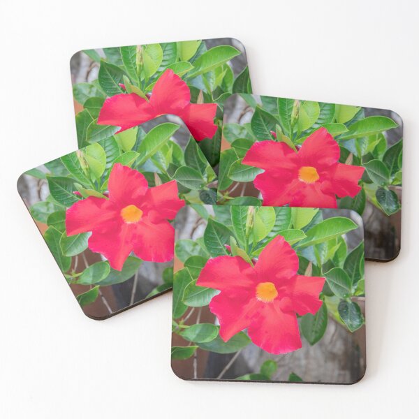 Item preview, Red Mandevilla Flower Vine X200 designed and sold by RichFrancoCars.