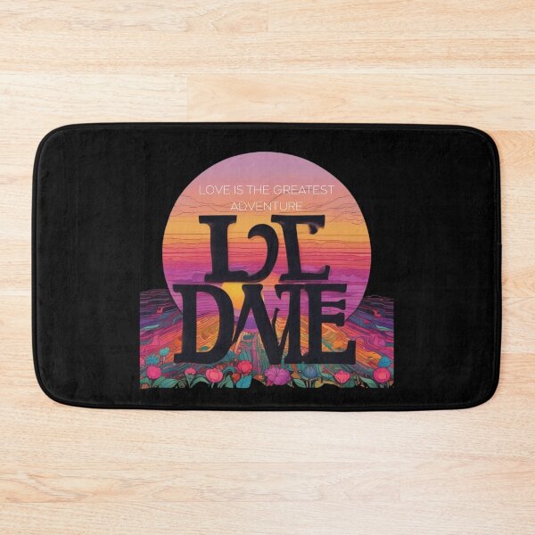 Item preview, LOVE IS THE GREATEST ADVENTURE – Inspirational T-Shirt for Dreamers & Wanderer designed and sold by Mikel-empire.