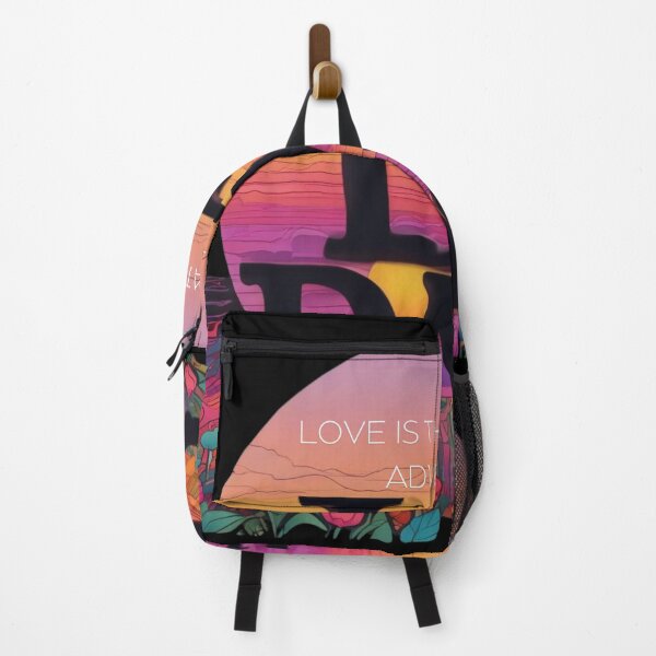 Item preview, LOVE IS THE GREATEST ADVENTURE – Inspirational T-Shirt for Dreamers & Wanderer  designed and sold by Mikel-empire.