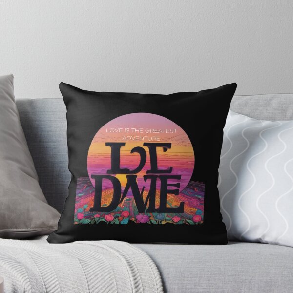 Item preview, LOVE IS THE GREATEST ADVENTURE – Inspirational T-Shirt for Dreamers & Wanderer  designed and sold by Mikel-empire.