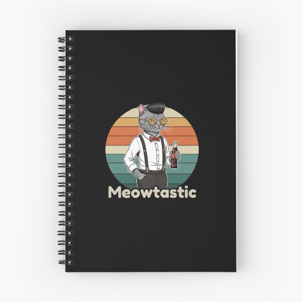 Item preview, Meowtastic Retro Cat Vibes designed and sold by Meow Cat.