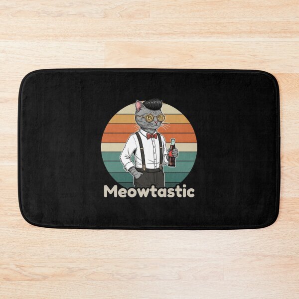 Item preview, Meowtastic Retro Cat Vibes designed and sold by Meow Cat.