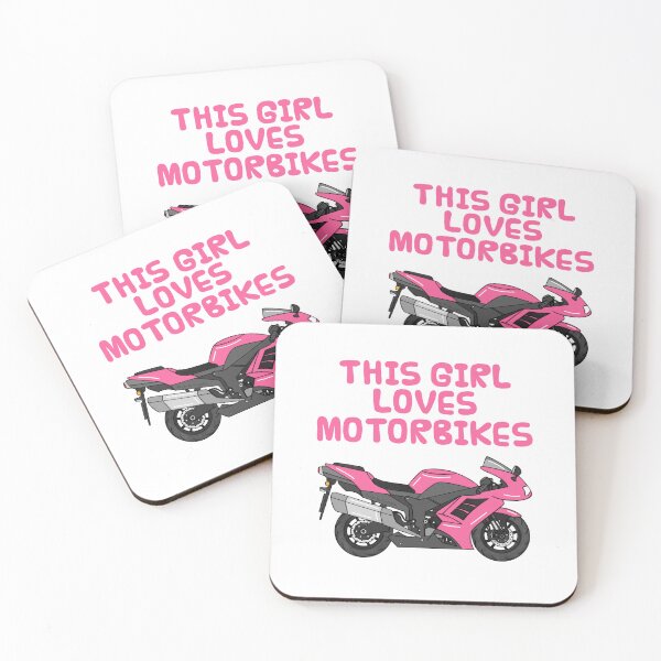 Aperçu de l'œuvre Cette fille adore les motos, motarde créée et vendue par doodlerob.