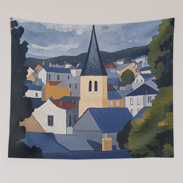 Item preview, Hobart | Post-impressionist painting style designed and sold by ComicsFactory.