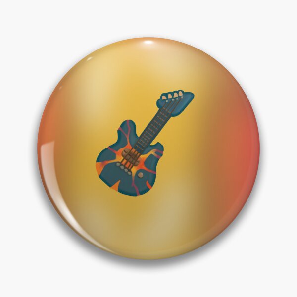 Item preview, Singular volcanic guitar designed and sold by tiffydigital26.