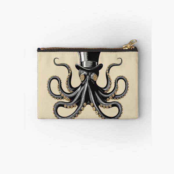 Item preview, Lifestyle Hub: Steampunk Octopus Wearing A Top Hat designed and sold by M&M Lifestyle Hub.