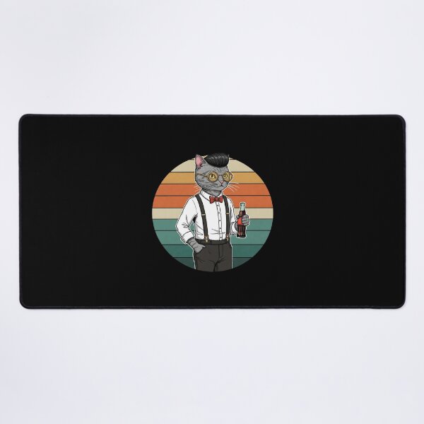 Item preview, Retro Cat Gentleman designed and sold by Meow Cat.