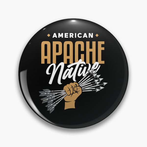 Item preview, AMERICAN APACHE NATIVE - Fist of Arrows - Indian Culture Black designed and sold by Darling DeDe.