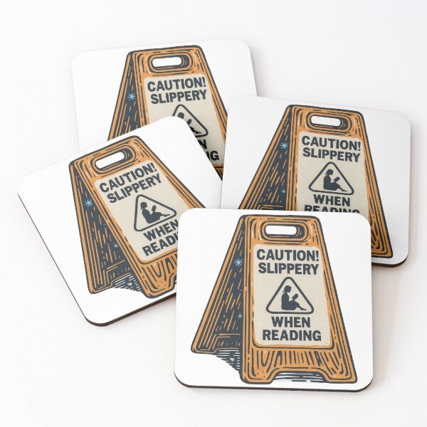 Item preview, Caution Slippery When Reading designed and sold by Alberto Dominguez.