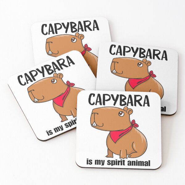 Item preview, Capybara is my spirit animal designed and sold by Designx99Shirt.